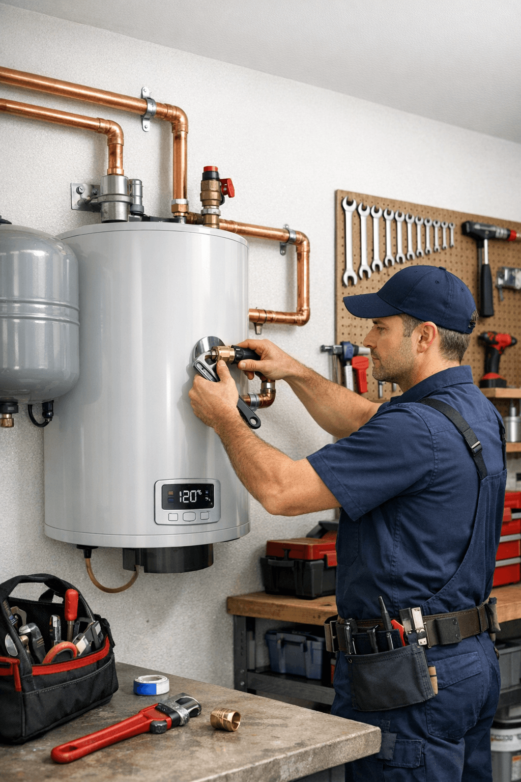 Hot water system installation and repair
